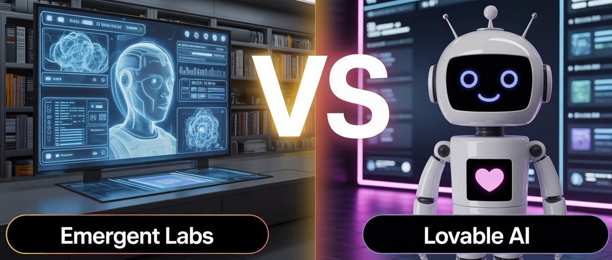 Emergent Labs vs Lovable AI — I Tried Both So You Don’t Have To